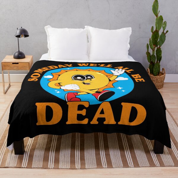 Item preview, Someday we'll all be dead funny retro sun designed and sold by messy-nessie.