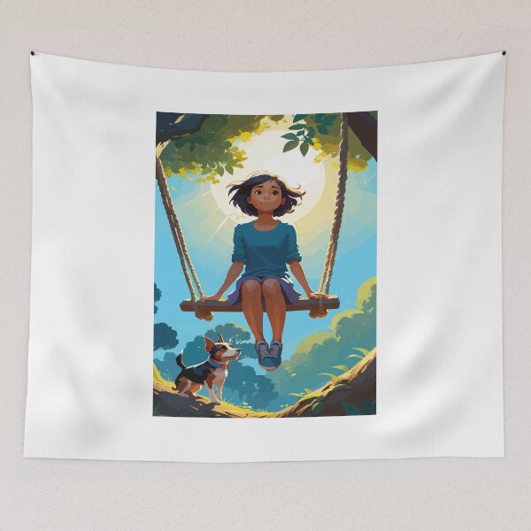 Item preview, A wooden swing that connects and creates happiness. designed and sold by Whose-sweat.