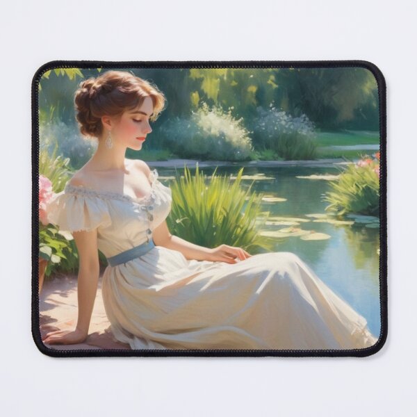 Artikelvorschau, Victorian Reflection: Serenity by the Pond entworfen und verkauft von BlareBlare.