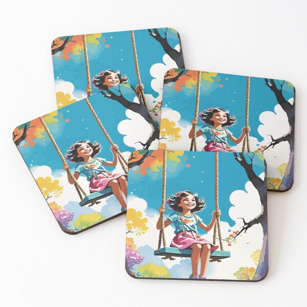 Item preview, A wooden swing that connects and creates happiness. designed and sold by Whose-sweat.