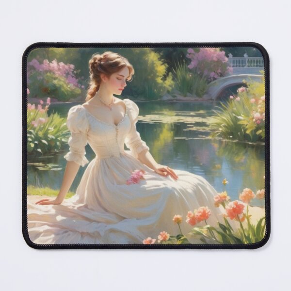 Artikelvorschau, Impressionist Elegance Victorian Beauty at the Water’s Edge entworfen und verkauft von BlareBlare.