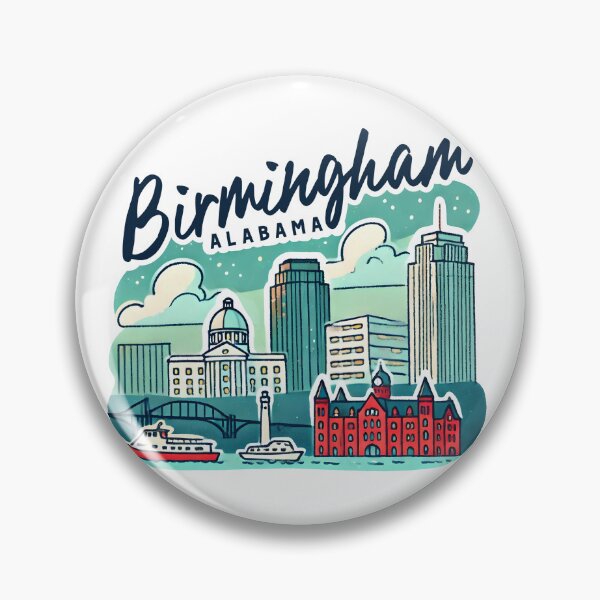Item preview, Birmingham Alabama designed and sold by HowToCanadian.