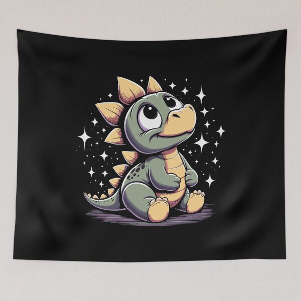 Item preview, Stegosaurus Stego Baby Babydino Stars Gift designed and sold by Pineapple-Tree.