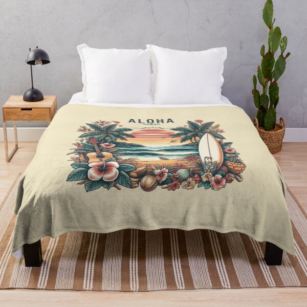 Item preview, Hawaii Vintage Beach Vibes designed and sold by Aredbox.