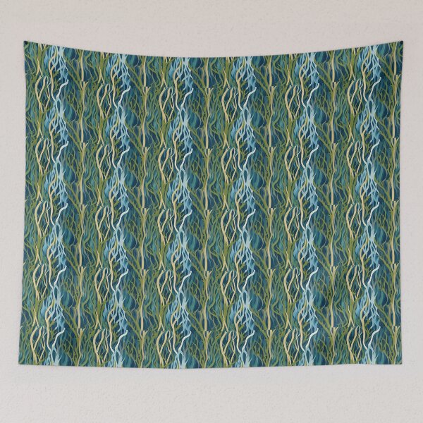 Item preview, Abstract Tidal Forest - Mangrove Roots and Flowing Water designed and sold by Traloch O'Laoi.