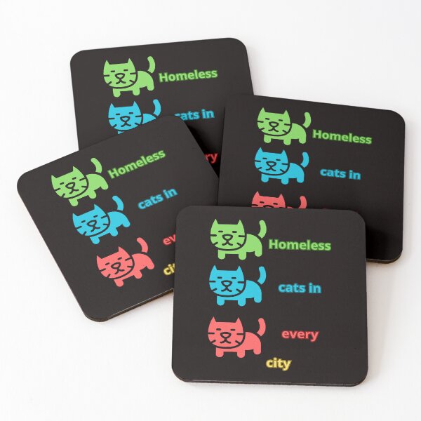 Item preview, HOMELESS CATS designed and sold by Tadeusz1.