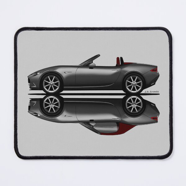Item preview, Copia de My drawing of the open and closed gray ND roadster convertible Japanese sports car designed and sold by designjaag.