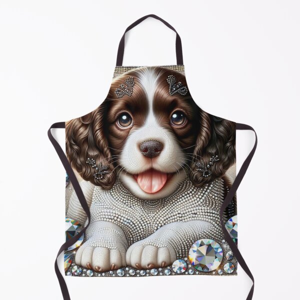 Item preview, Diamond English Springer Spaniel designed and sold by Wags & Tails.