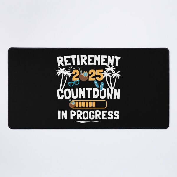 Item preview, Retirement 2025 Countdown In Progress Funny Beach Trip designed and sold by thebest-2studio.