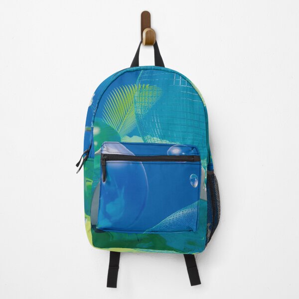Item preview, fantasy nature green eco frutiger aero, web 2.0 gloss, y2k psycedelic colorful summer beach  vibes abstract designed and sold by CYBER-ROR.