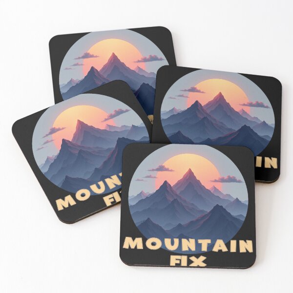Item preview, mountain Fix hiking t shirts designed and sold by Go Easy Apparel.