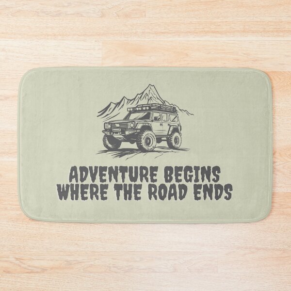 Item preview, Adventure begins where the road ends. New art design - Gift designed and sold by NewYorkColours.