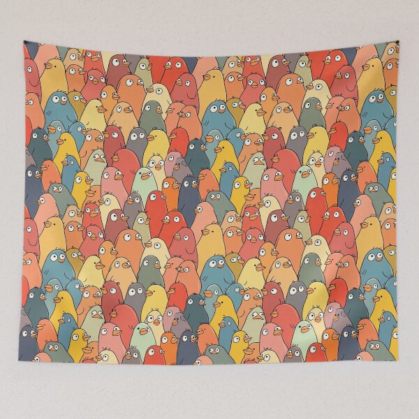 Item preview, Cute Chicken Pattern designed and sold by KiwiGrizzly.