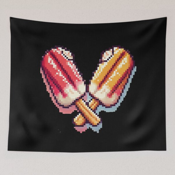 Item preview, Just Orange&Red Ice Cream Bars designed and sold by Fontible.