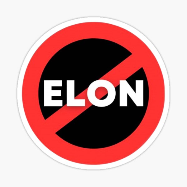 Aperçu de l'œuvre Anti-Elon créée et vendue par FunnyFreak.