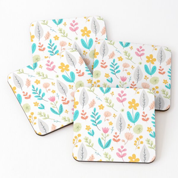 Item preview, Flourishing Botanicals, Botanical Floral Design pattern, Modern Colorful Leaves, Bohemian Seamless Pattern, Surface Textile Design designed and sold by Kintsugi99.