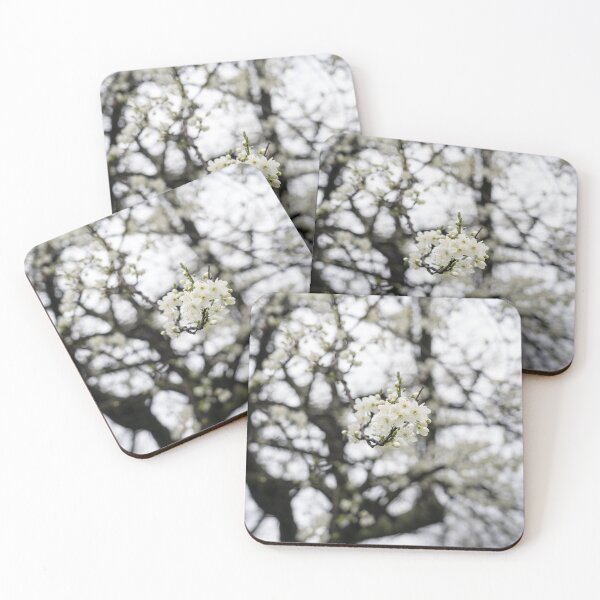 Item preview, Delicate Springtime Blossoms in a Dreamy Frame of Branches designed and sold by Georgia Mizuleva.