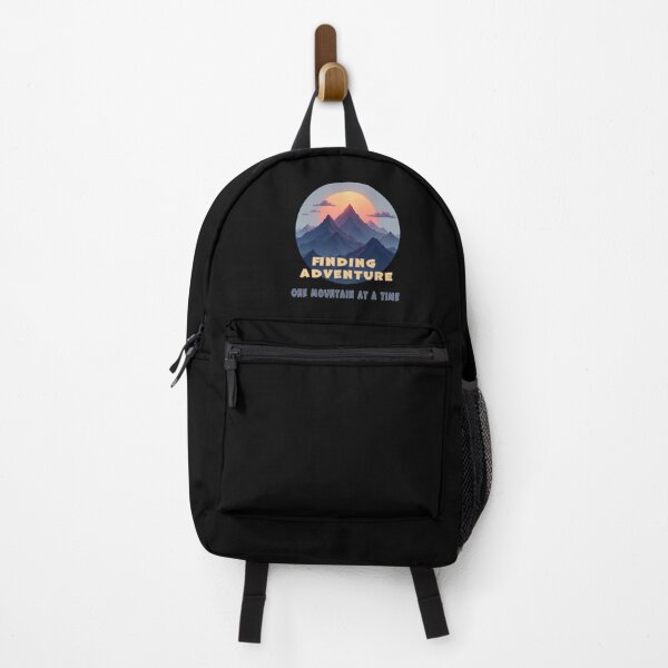 Item preview, finding adventure hiking t shirt designed and sold by Go Easy Apparel.
