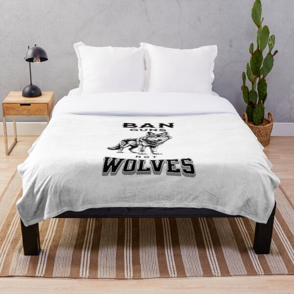 Item preview, Ban Guns Not Wolves designed and sold by LegendaryDesigns.