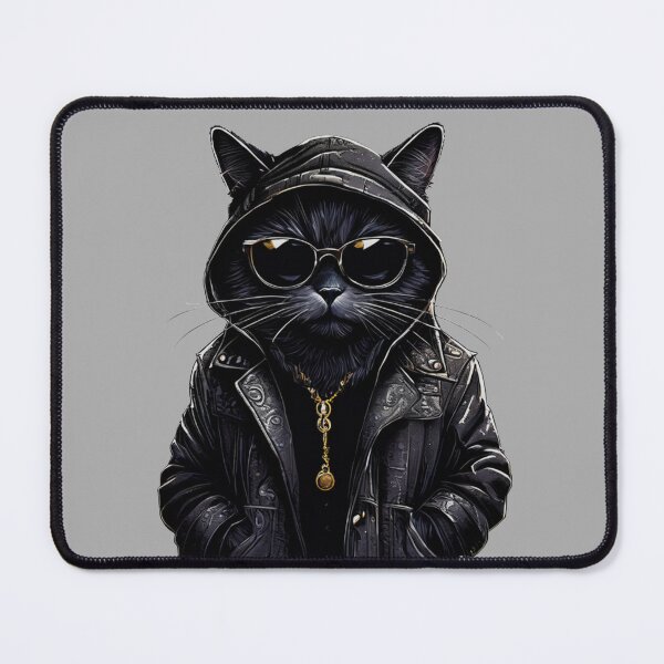 Item preview, Cool Hooded Cat designed and sold by Lisa Bittinger.