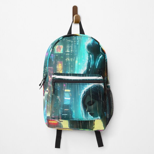 Item preview, Futuristic Cyberpunk Cityscape designed and sold by HattayaSra.