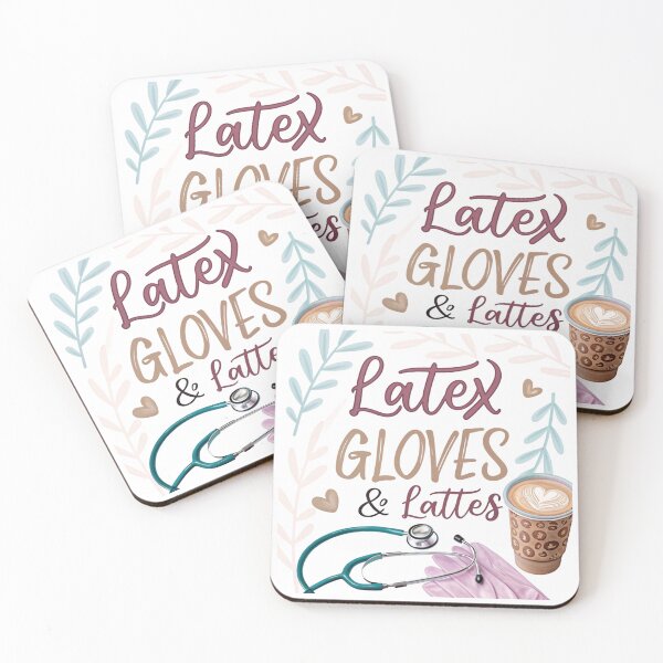 Item preview, Latex Gloves and Lattes designed and sold by catthemedic.