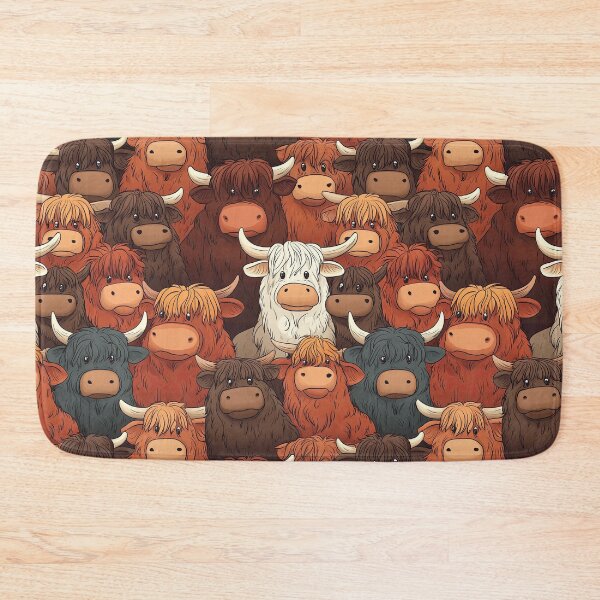 Item preview, Cute Cow Pattern designed and sold by KiwiGrizzly.