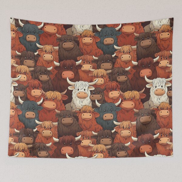 Item preview, Cute Cow Pattern designed and sold by KiwiGrizzly.