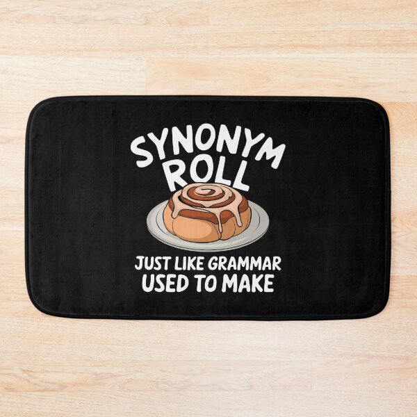 Item preview, Synonym Roll Funny Grammar Pun Design Cinnamon Lover designed and sold by w1ckerman.