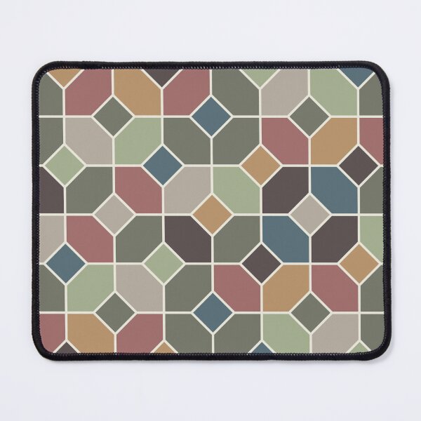 Item preview, Simple Geometric moroccan tile style shapes multicolored designed and sold by Designsbyluzia.