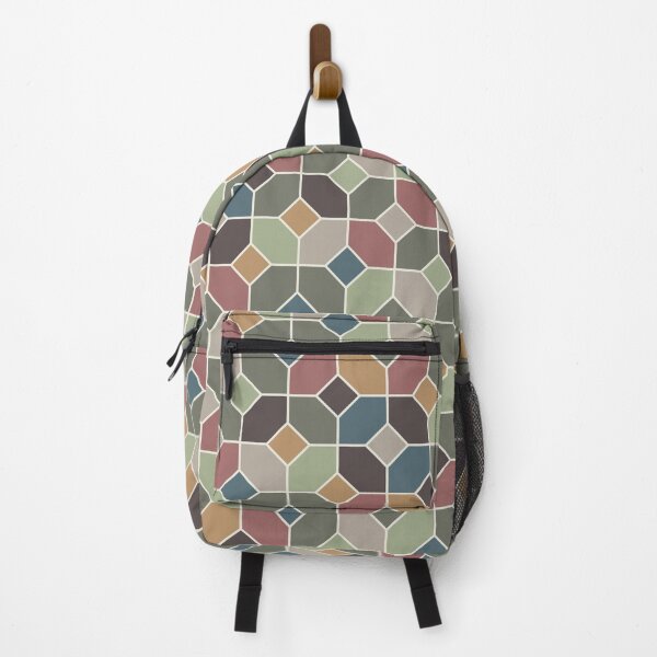 Item preview, Simple Geometric moroccan tile style shapes multicolored designed and sold by Designsbyluzia.