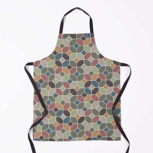 Item preview, Simple Geometric moroccan tile style shapes multicolored designed and sold by Designsbyluzia.