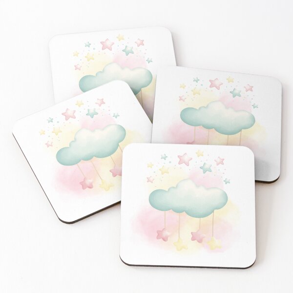 Item preview, Sweet Dream pastel star, for baby decoration designed and sold by Bunnylovely.