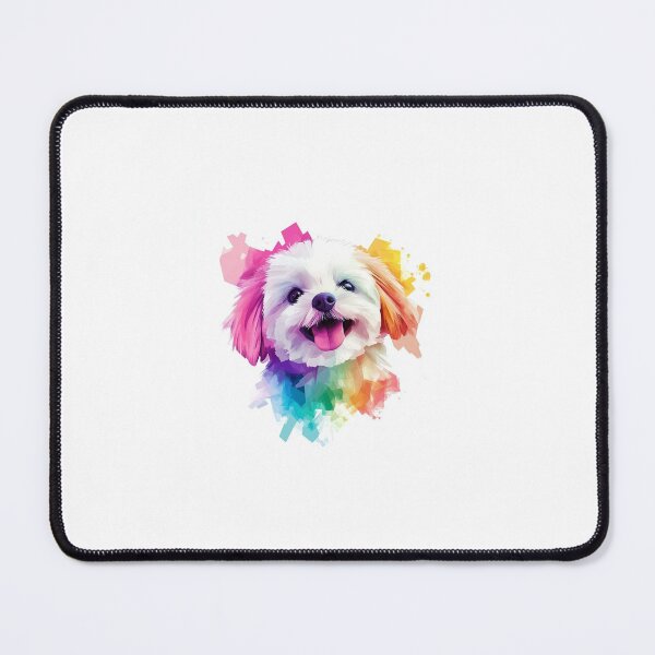 Item preview, Shitzu - Colourful Watercolour designed and sold by DandyHandyAU.