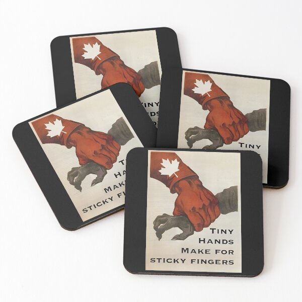 Item preview, Tiny Hands Make For Sticky Fingers designed and sold by Infernal Machines.