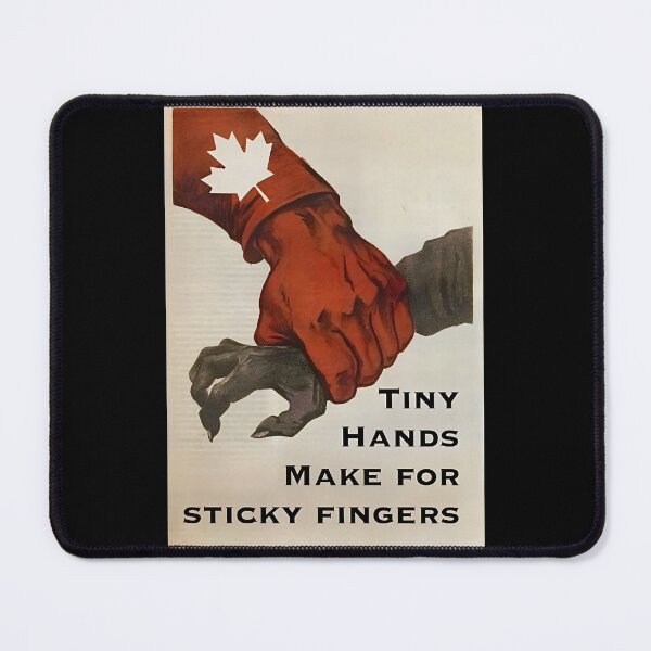 Item preview, Tiny Hands Make For Sticky Fingers designed and sold by Infernal Machines.