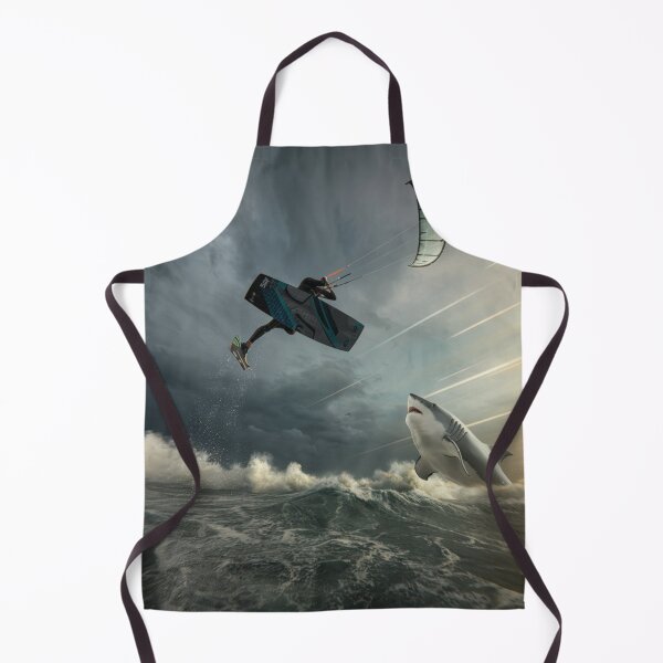Item preview, "Epic Encounter: Kitesurfer vs Shark" T-SHIRT designed and sold by GIPR.