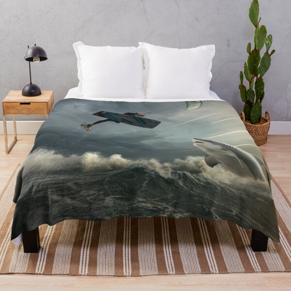 Item preview, "Epic Encounter: Kitesurfer vs Shark" T-SHIRT designed and sold by GIPR.