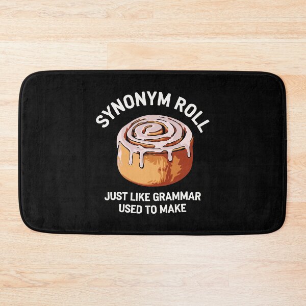 Item preview, Synonym Roll Funny Grammar Pun Design Cinnamon Lover designed and sold by w1ckerman.