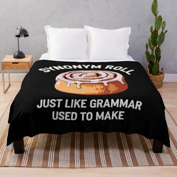 Item preview, Synonym Roll Funny Grammar Pun Design Cinnamon Lover designed and sold by w1ckerman.
