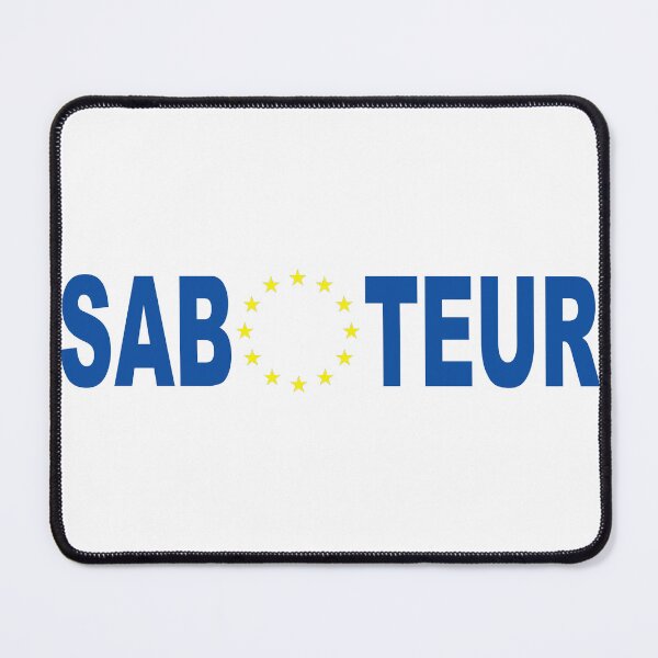 Item preview, Proud Saboteur (Blue) designed and sold by Spinneyhead.