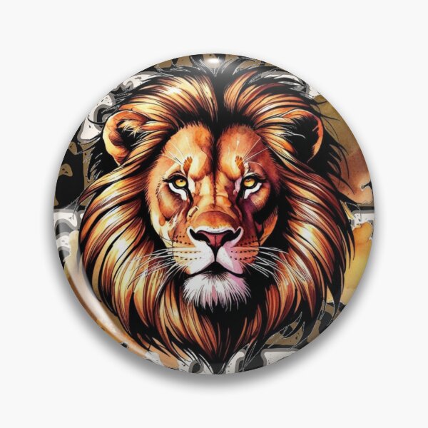 Item preview, Fearless Lion  designed and sold by Zarek-pixel-paws.