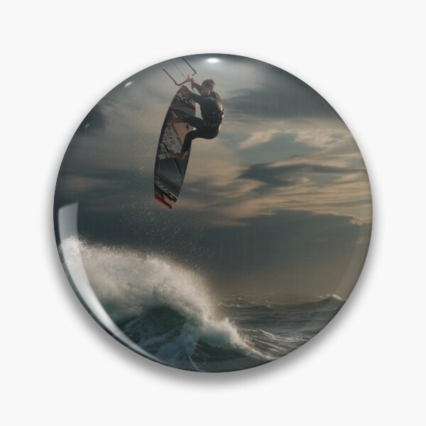 Item preview, "Epic Encounter: Kitesurfer vs Shark" designed and sold by GIPR.