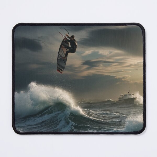 Item preview, "Epic Encounter: Kitesurfer vs Shark" designed and sold by GIPR.