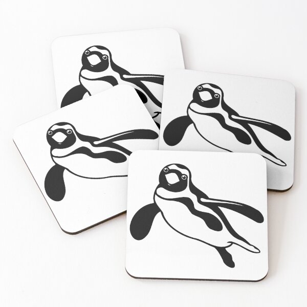 Item preview, Swimming penguin designed and sold by alina-k-design.