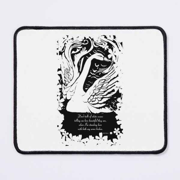 Item preview, White Swans Illustrated Poem designed and sold by Bondillero.