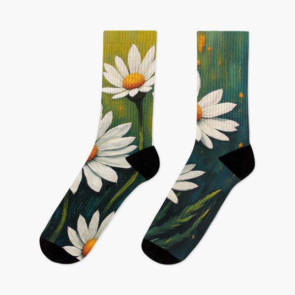 Item preview, Spring Power – A Painting of Daisy Flowers in Bloom designed and sold by twisted-dot.
