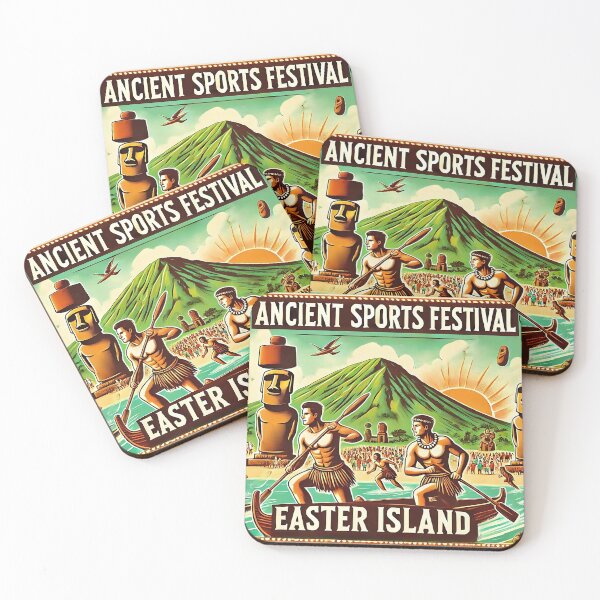 Item preview, Ancient Sports Festival on Easter Island   designed and sold by Koalangel.