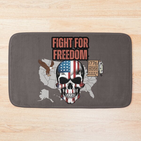 Item preview, USA Patriotic Freedom Skull designed and sold by FroggyFly Designs.
