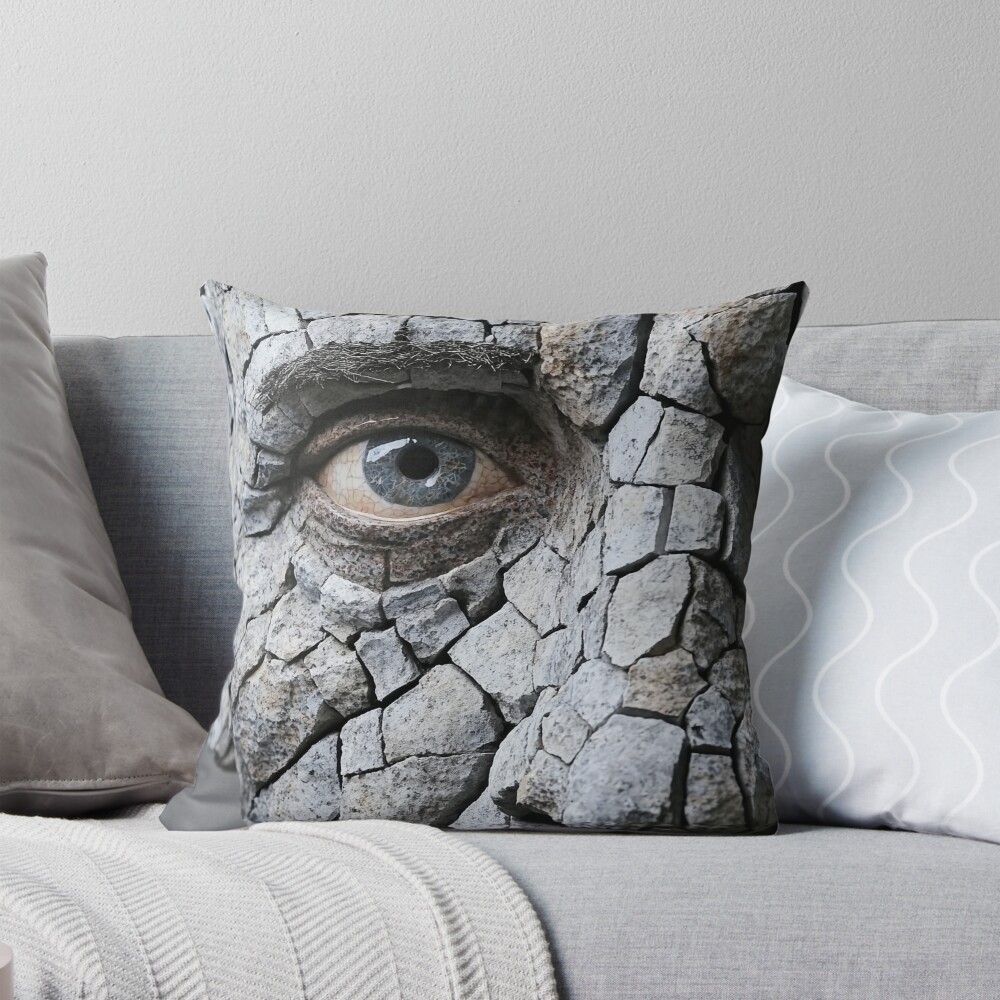 Item preview, Throw Pillow designed and sold by RicoInStudios.
